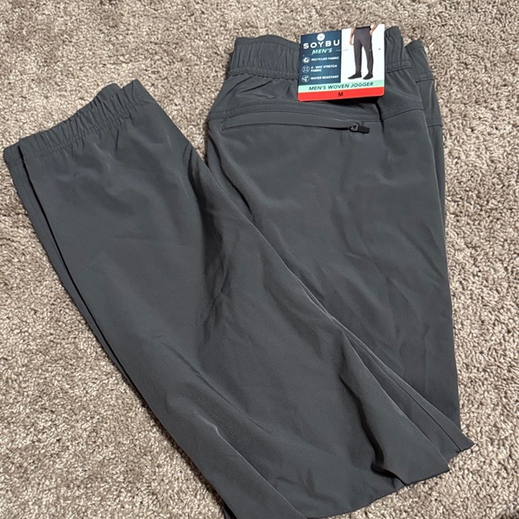 Men's Gray Joggers - Picture 5 of 5